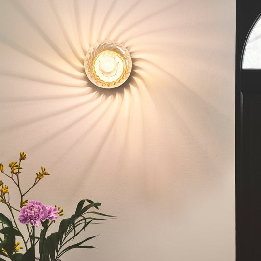 Chisell vegglampe - Klar/Messingfarget-Vegglamper-Nordlux-Messing / Klar-2312111035-Lightup.no