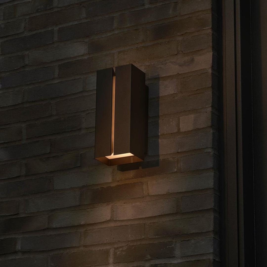 Clarini vegglampe utendørs opp/ned lys seaside IP54-Utebelysning vegg opp og ned-Nordlux-Svart-2618151203-Lightup.no