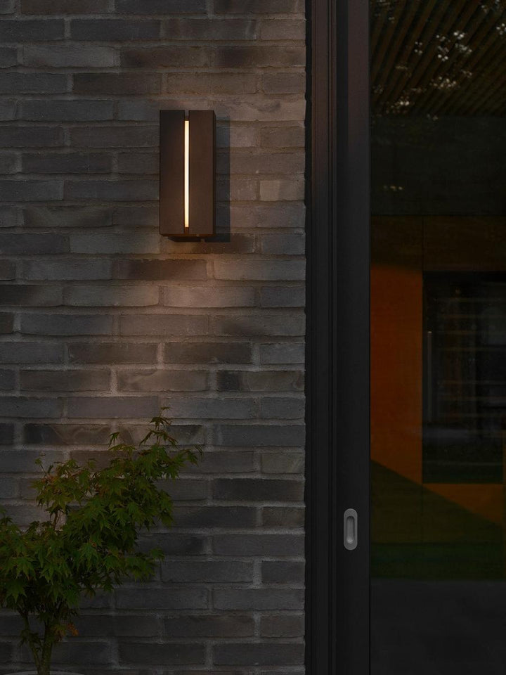 Clarini vegglampe utendørs opp/ned lys seaside IP54-Utebelysning vegg opp og ned-Nordlux-Svart-2618151203-Lightup.no