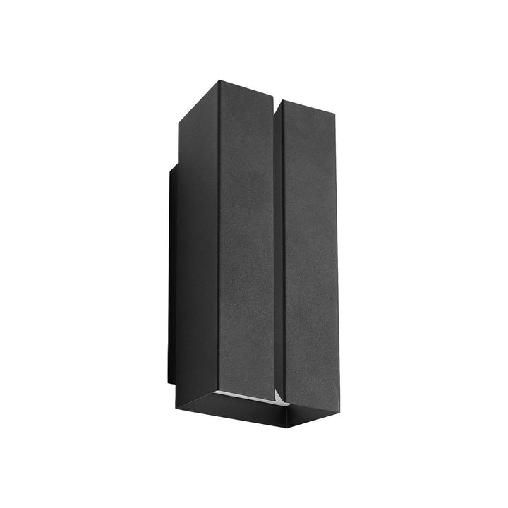 Clarini vegglampe utendørs opp/ned lys seaside IP54-Utebelysning vegg opp og ned-Nordlux-Svart-2618151203-Lightup.no