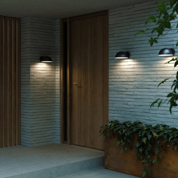 Clarso vegglampe for utendørsbruk IP44 - Svart-Utebelysning vegg klassisk-Nordlux-Svart-2418211003-Lightup.no