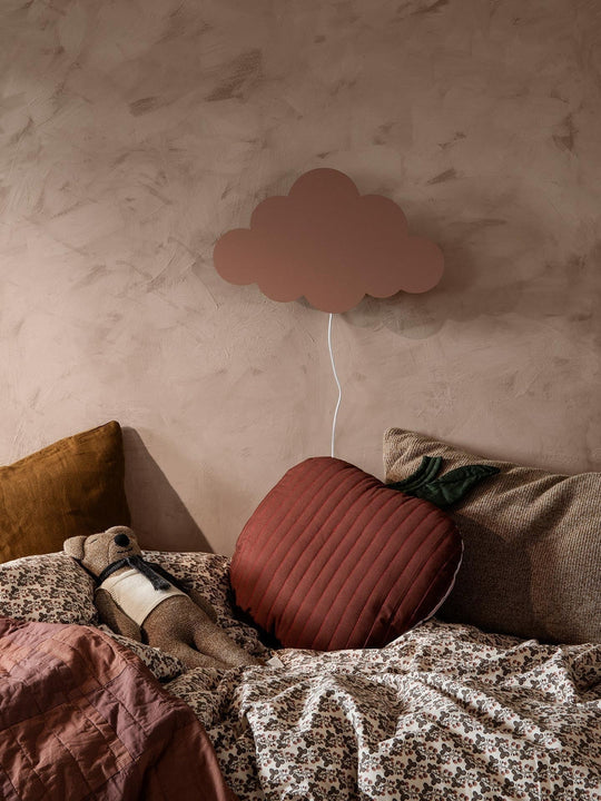Cloud / Sky vegglampe - rosa-Vegglamper-Ferm Living-Rosa-Feg__3301-Lightup.no