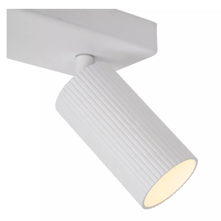 Clubs takspot 2-lys-Taklamper-Lucide-Hvit-LC09939/02/31-Lightup.no