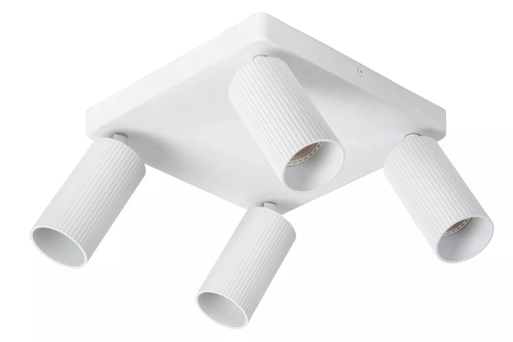 Clubs takspot 4-lys-Taklamper-Lucide-Svart-LC09939/14/30-Lightup.no