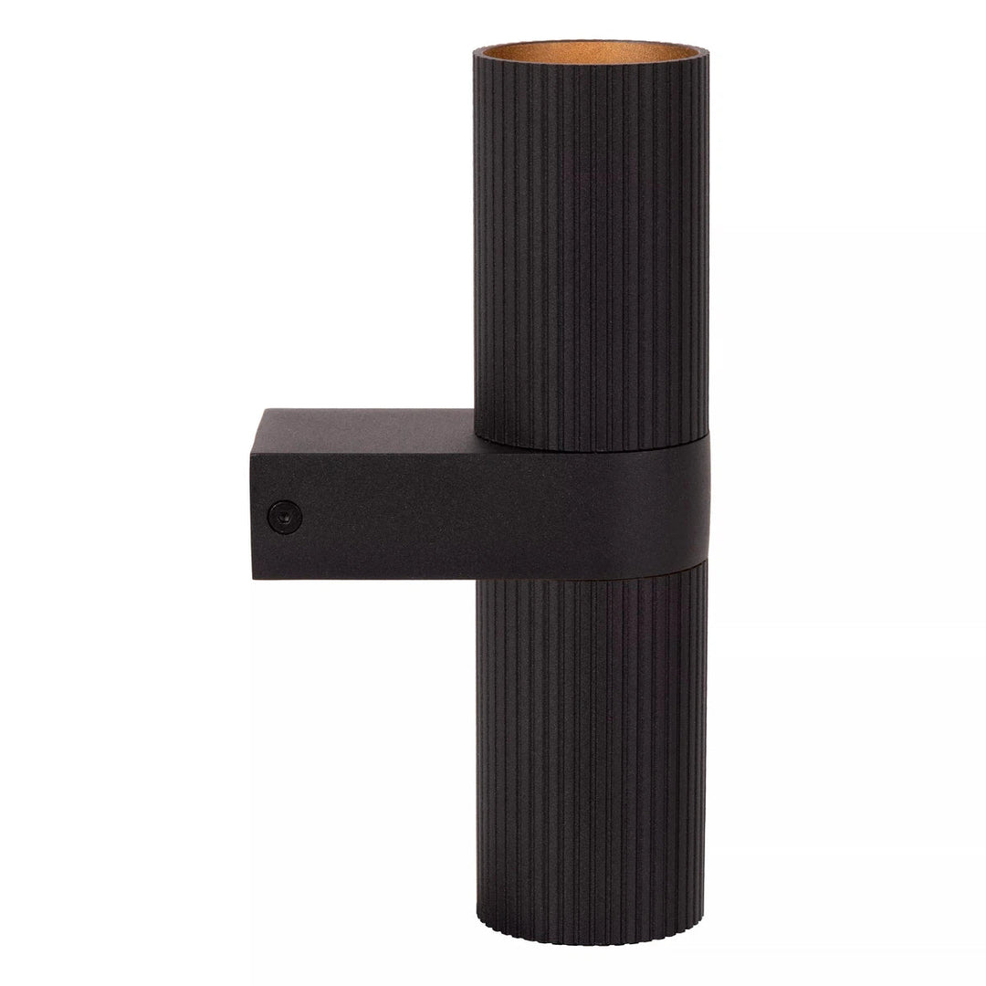 Clubs vegglampe opp/ned lys-Vegglamper-Lucide-Svart-LC09239/02/30-Lightup.no
