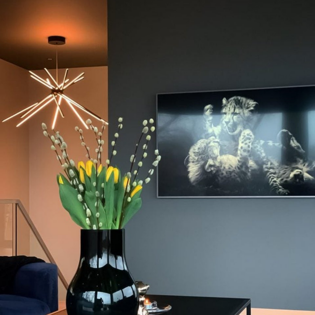 Cluster takpendel 50W Dimbar - Svart-Takpendler-NorDesign-Svart-378113005v3-Lightup.no