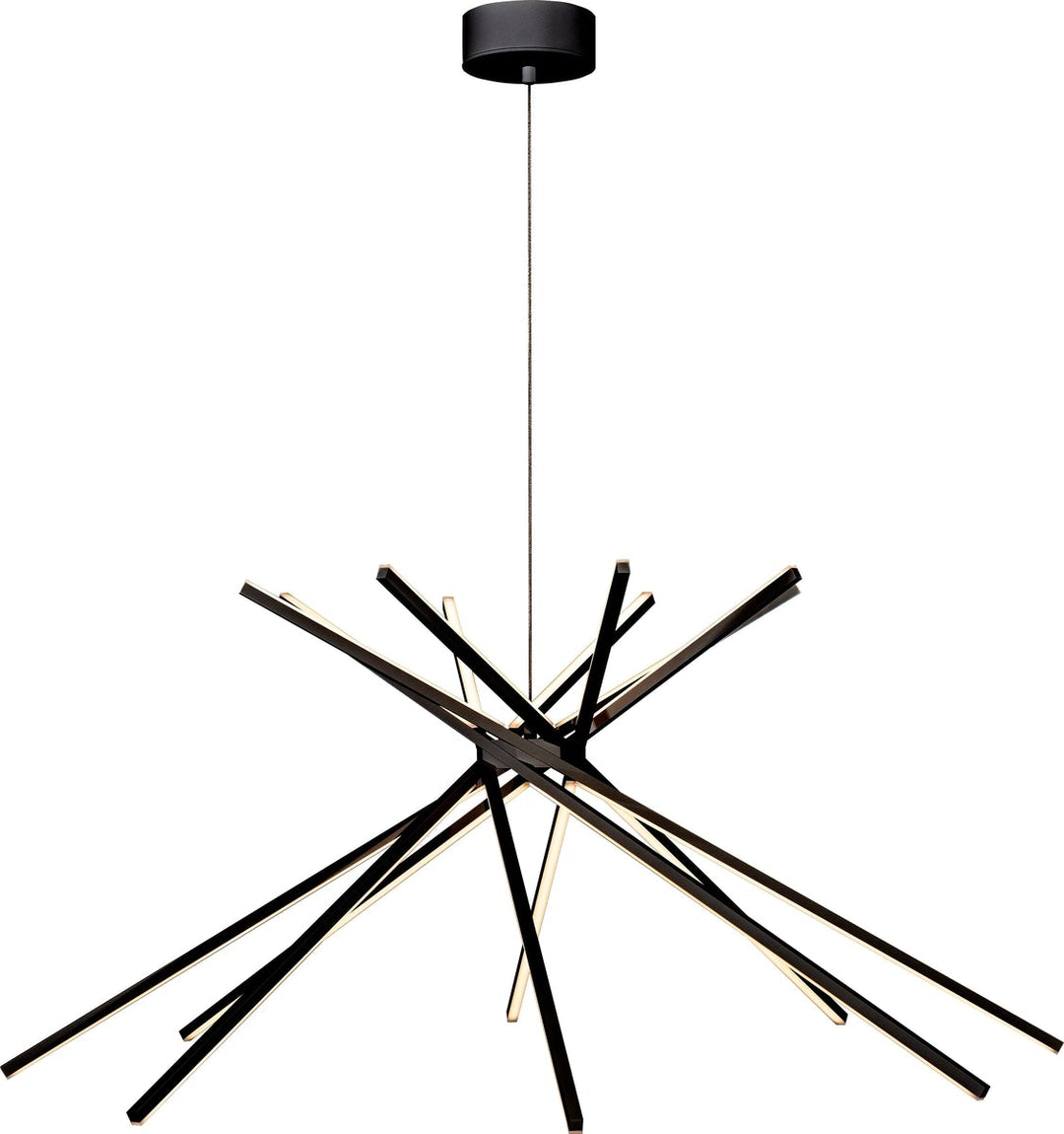 Cluster takpendel 50W Dimbar - Svart-Takpendler-NorDesign-Svart-378113005v3-Lightup.no