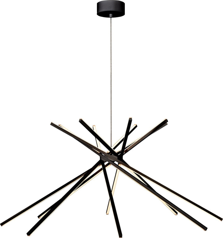 Cluster takpendel 50W Dimbar - Svart-Takpendler-NorDesign-Svart-378113005v3-Lightup.no