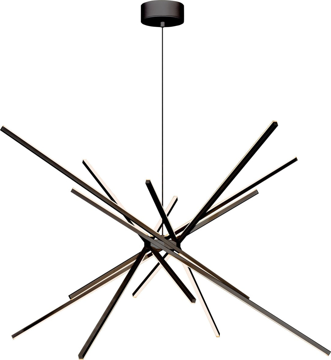 Cluster takpendel 50W Dimbar - Svart-Takpendler-NorDesign-Svart-378113005v3-Lightup.no