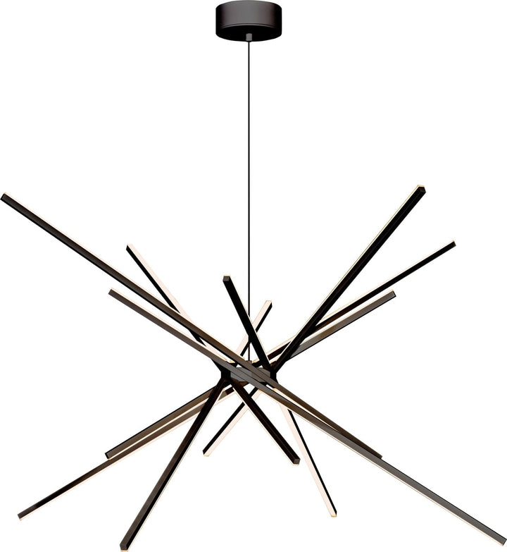 Cluster takpendel 50W Dimbar - Svart-Takpendler-NorDesign-Svart-378113005v3-Lightup.no