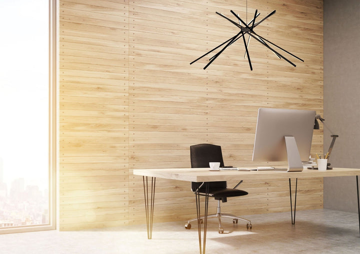 Cluster takpendel 50W Dimbar - Svart-Takpendler-NorDesign-Svart-378113005v3-Lightup.no