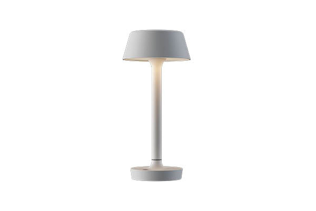 Companion oppladbar bordlampe 3W 3000K-Bordlamper-Antidark-Matt Hvit-2-395-1-01-Lightup.no