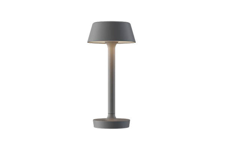 Companion oppladbar bordlampe 3W 3000K-Bordlamper-Antidark-Matt Grå-2-395-1-11-Lightup.no