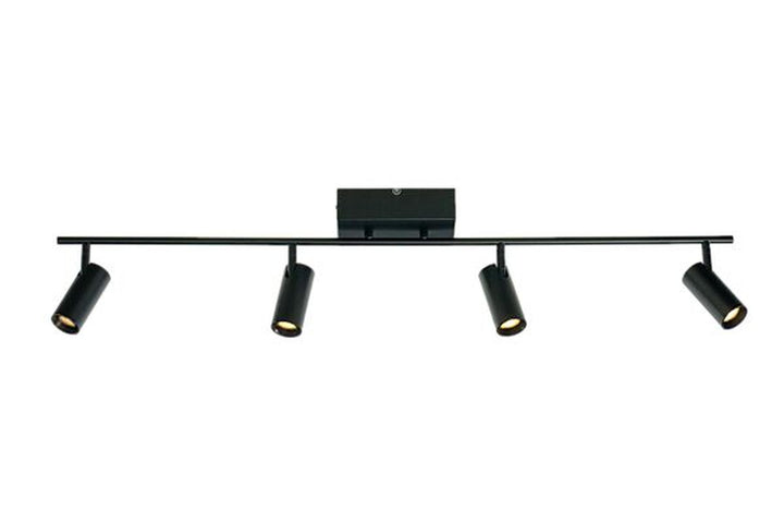 Concord takspott 4-lys-Taklamper-Aneta Lighting-Svart-76404-15-Lightup.no