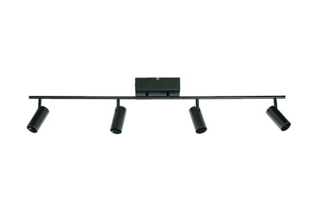 Concord takspott 4-lys-Taklamper-Aneta Lighting-Svart-76404-15-Lightup.no