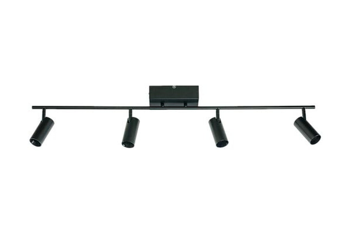 Concord takspott 4-lys-Taklamper-Aneta Lighting-Svart-76404-15-Lightup.no