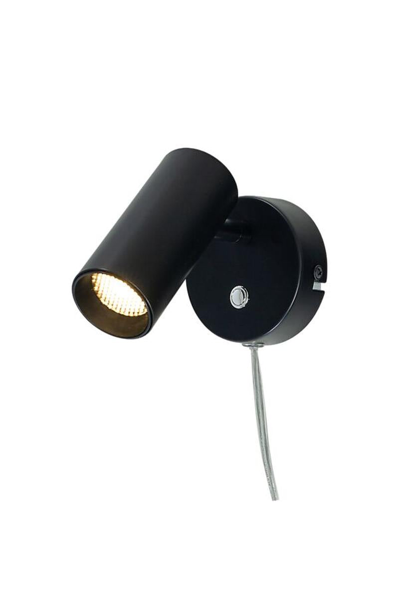 Concord vegglampe - Dimbar-Vegglamper-Aneta Lighting-Svart-70403-15-Lightup.no