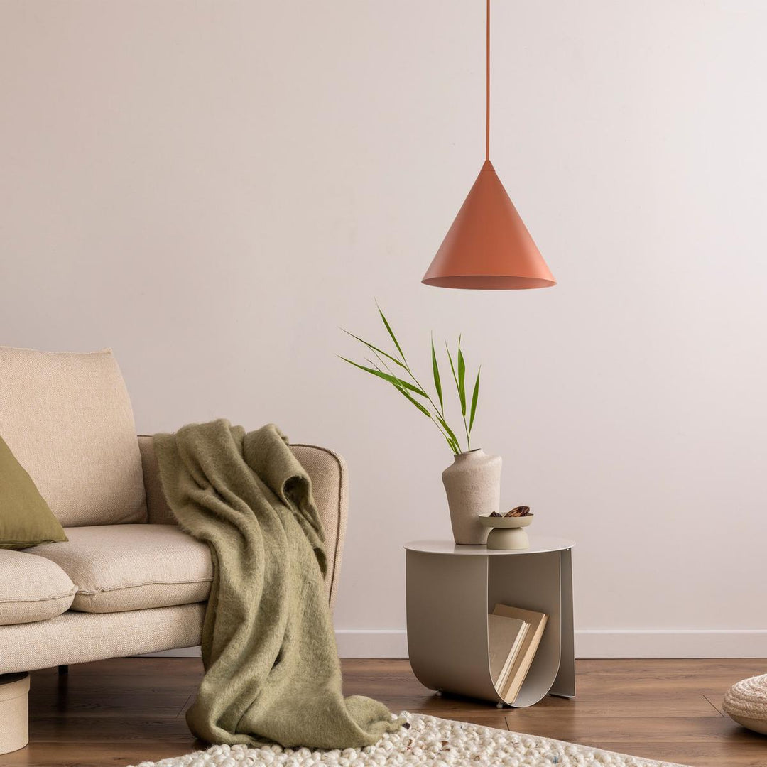 Cono takpendel 25 cm-Takpendler-TK Lighting-Hvit-TK-10008-Lightup.no