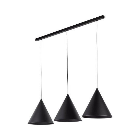 Cono takpendel 3-lys-Takpendler-TK Lighting-Svart-TK-10060-Lightup.no
