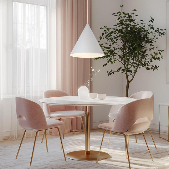 Cono takpendel 32 cm-Takpendler-TK Lighting-Hvit-TK-10009-Lightup.no