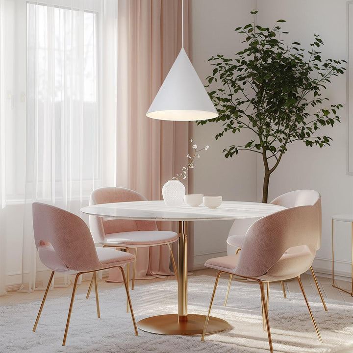 Cono takpendel 32 cm-Takpendler-TK Lighting-Hvit-TK-10009-Lightup.no