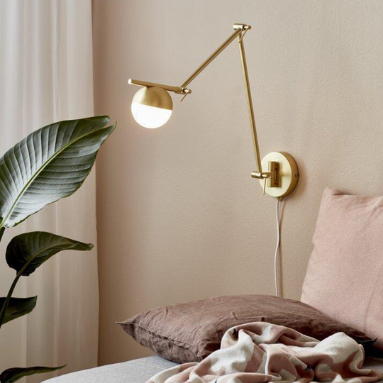 Contina vegglampe - B-vare-Vegglamper-Nordlux-Messing-2010971035-bvare-Lightup.no