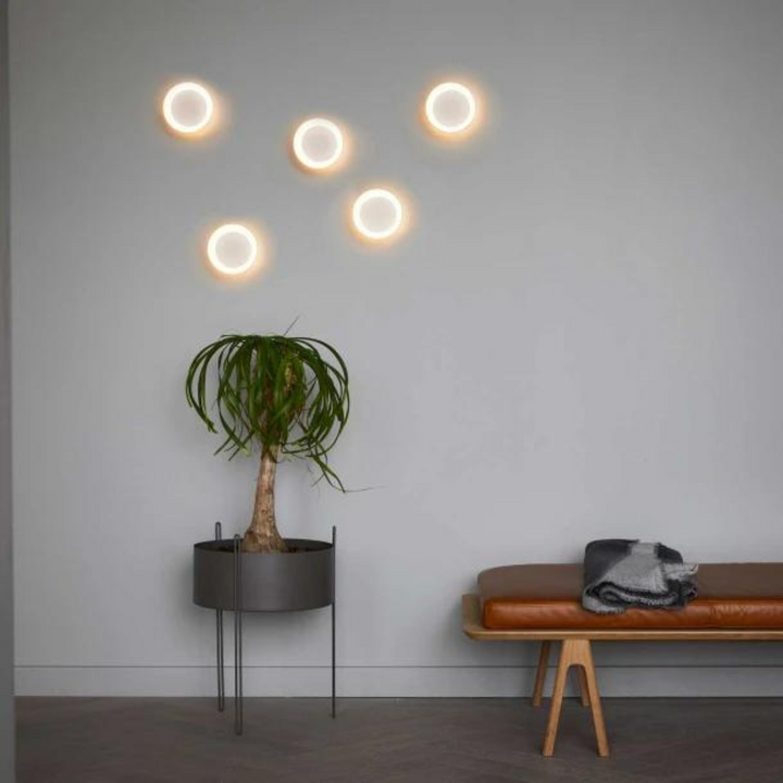 Cookie vegg/taklampe-Taklamper-LOOM Design-Hvit-LF-833-001-Lightup.no