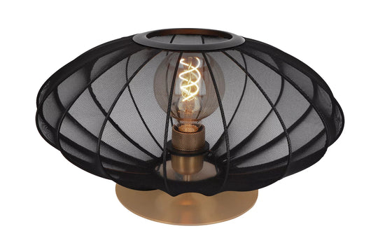 Corina bordlampe 40 cm-Bordlamper-Lucide-Svart-LC03547/40/30-Lightup.no