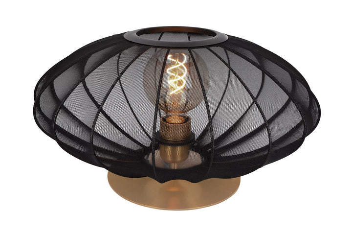 Corina bordlampe 40 cm-Bordlamper-Lucide-Svart-LC03547/40/30-Lightup.no