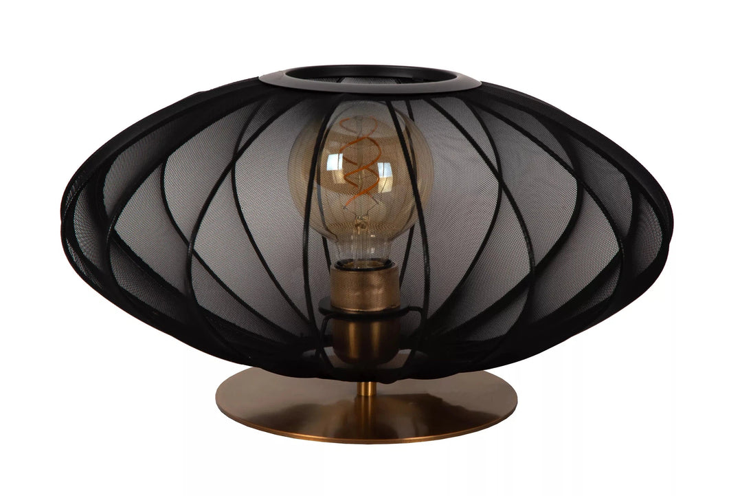 Corina bordlampe 40 cm-Bordlamper-Lucide-Svart-LC03547/40/30-Lightup.no