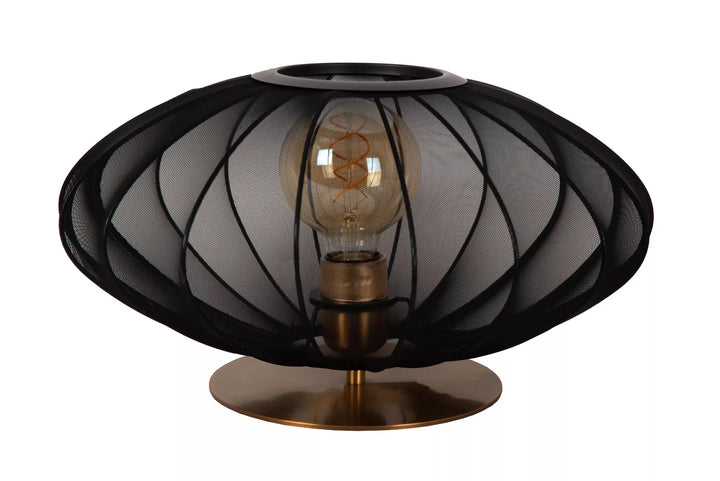 Corina bordlampe 40 cm-Bordlamper-Lucide-Svart-LC03547/40/30-Lightup.no