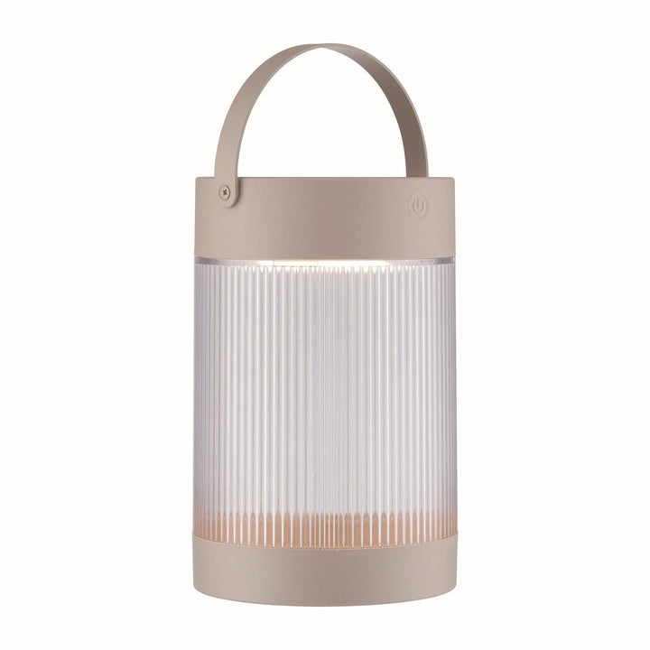 Coupar solar bordlampe utendørs 3,2W 3000 Kelvin IP44 - Solcelle-Bordlamper-Nordlux-Svart-2518215003-Lightup.no