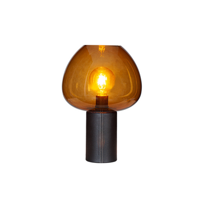 Cozy Bordlampe - Svart/Brandy-Bordlamper-By Rydens-Brs-4002620-5512-Lightup.no