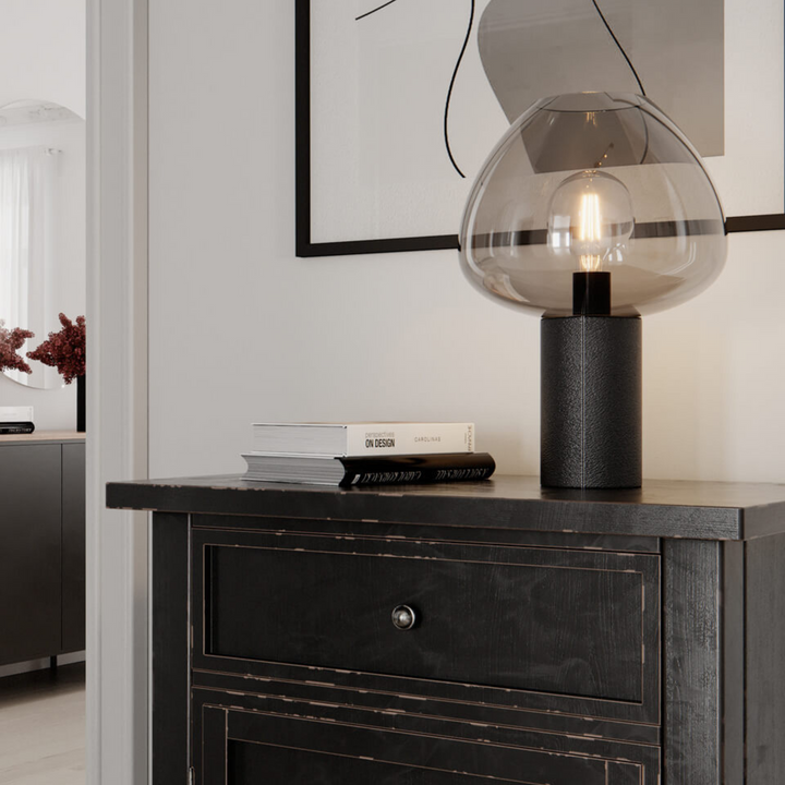 Cozy bordlampe-Bordlamper-By Rydens-Svart / Brandy-Brs-4002620-5512-Lightup.no