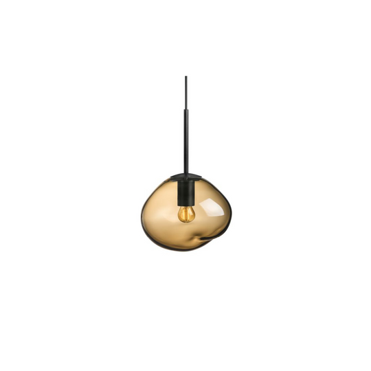 Crystal Stone Ø25 - Kakao / Svart-Takpendler-Hadeland Glassverk-Kakao / Svart-Hak__250-CS-2053-Svart-Lightup.no