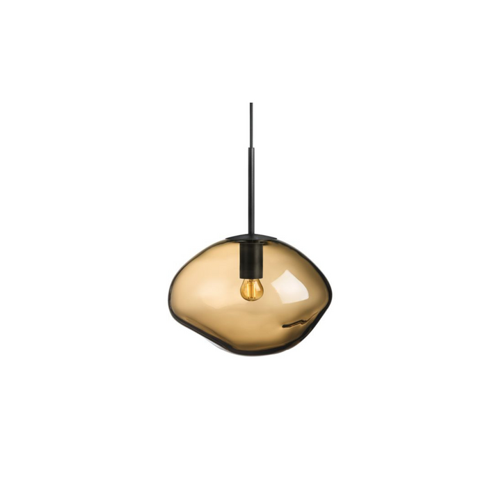 Crystal Stone Ø30 - Kakao / Svart-Takpendler-Hadeland Glassverk-Kakao / Svart-Hak__300-CS-2053-Svart-Lightup.no