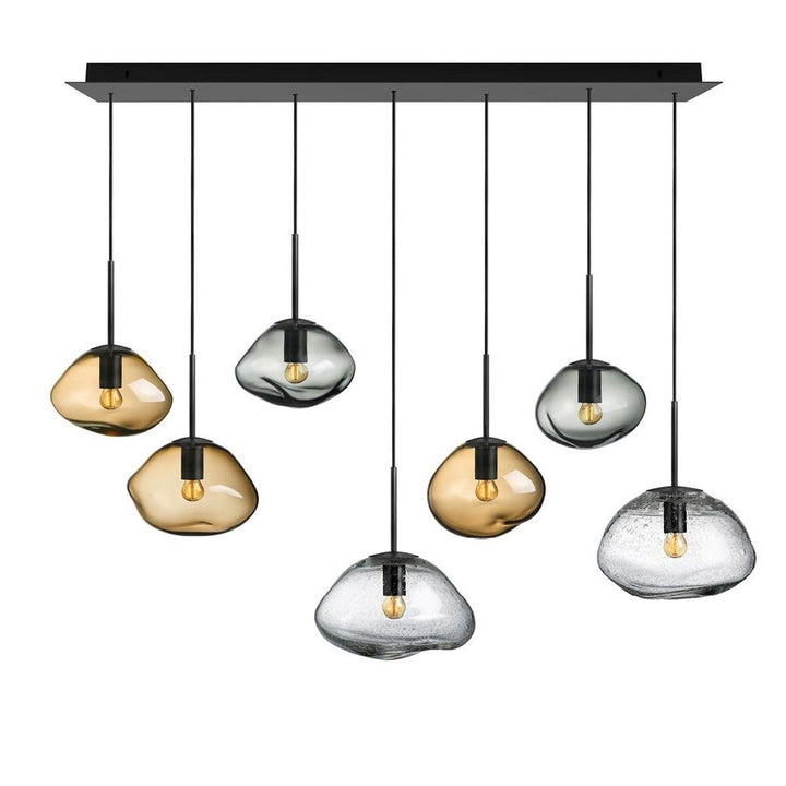 Crystal Stone gneis 7 takpendel-Takpendler-Hadeland Glassverk-Gneis-Hak__CS-GNEIS-7-Lightup.no