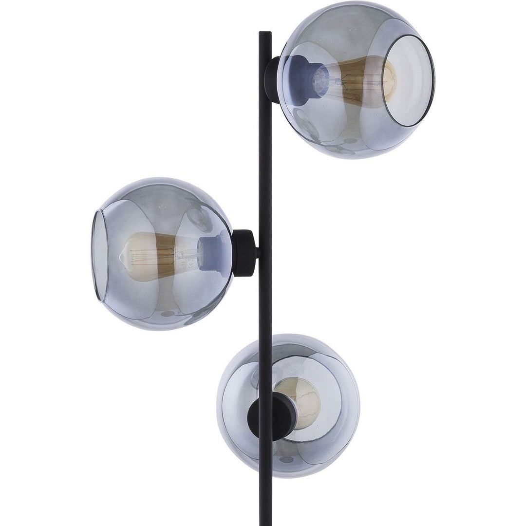 Cubus gulvlampe 3-lys-Gulvlamper-TK Lighting-Røykfarget-TK-5239-Lightup.no