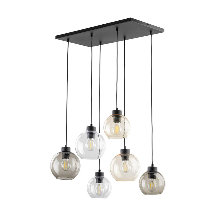 Cubus takpendel 6-lys-Takpendler-TK Lighting-Flerfarget-TK-2164-Lightup.no