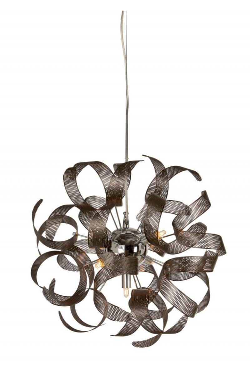 Curly taklampe, Coffee 42 cm-Takpendler-Ms - belysning-9400192702-Lightup.no