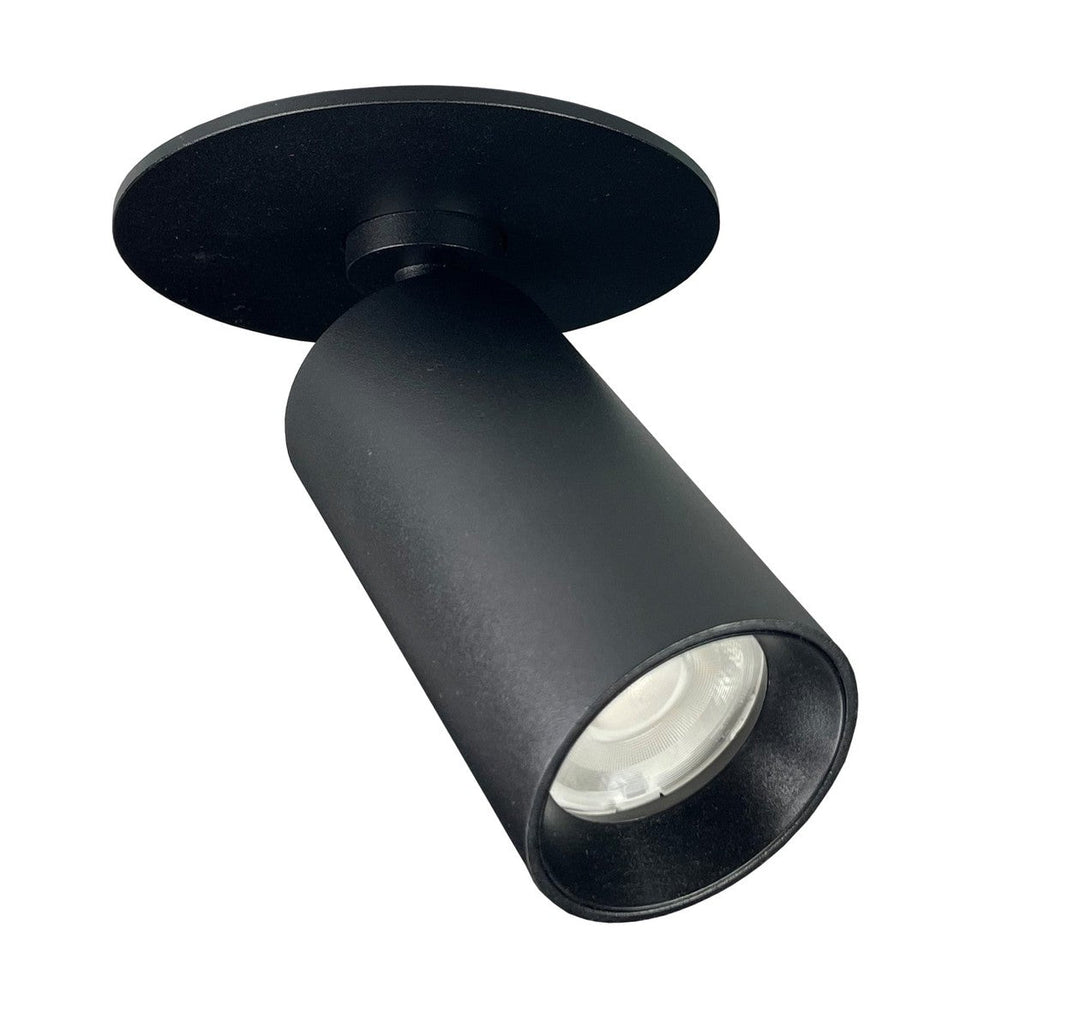 D45 spot 7W 2700K RA90 Dimbar for innfelling-Downlight 230V-NorDesign-Svart-580450705-Lightup.no