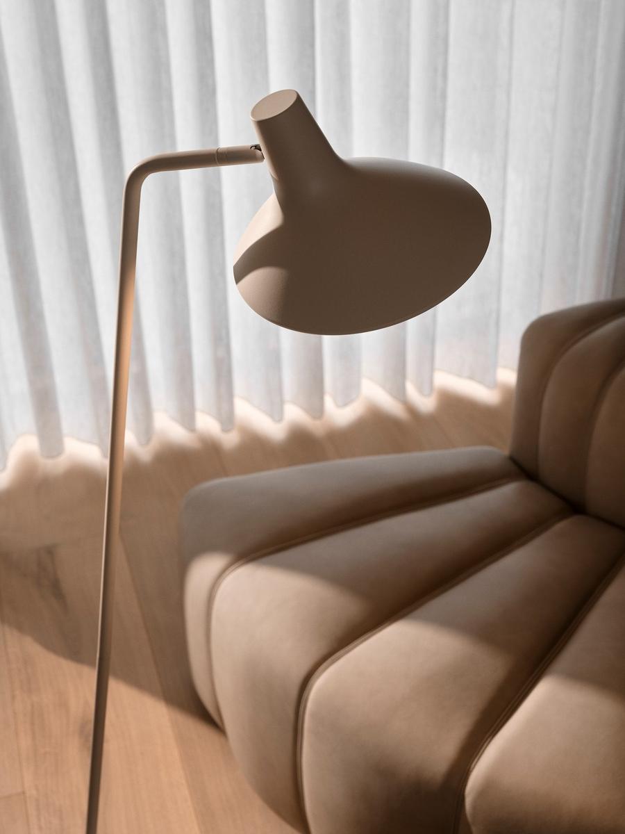 Darci gulvlampe - Svart-Gulvlamper-DFTP-Svart-2120584003-Lightup.no