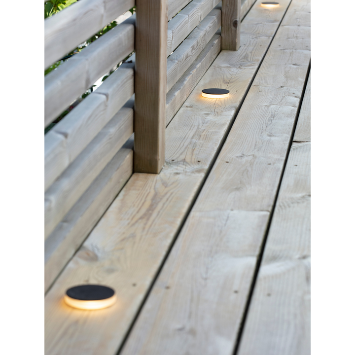 Decklight 3w 60mm - Garden 24 - Svart-Utebelysning Garden 24-Marksløjd-Svart-Mrk-106935-Lightup.no