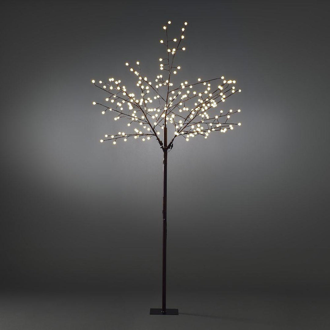 Dekorasjonstre 250 cm med led - Brunt-Julebelysning dekor og pynt ute-Konstsmide-Brun-3385-600-Lightup.no