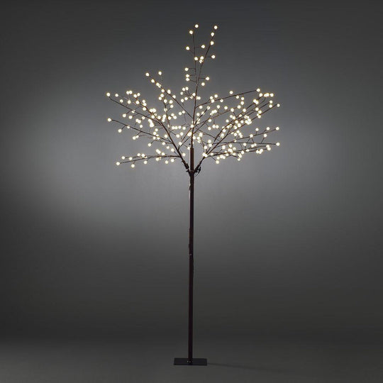 Dekorasjonstre 250 cm med led - Brunt-Julebelysning dekor og pynt ute-Konstsmide-Brun-3385-600-Lightup.no