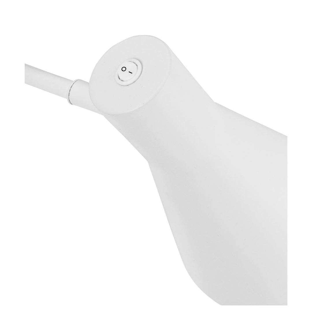 Denver DL12 vegglampe - Hvit-Vegglamper-Dyberg Larsen-Hvit-DL-7041-Lightup.no