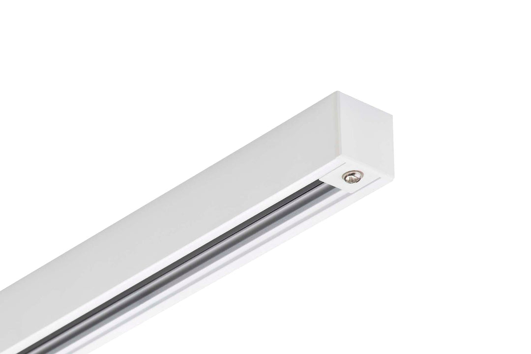 Designline Tube Pro komplett 1,9 meter spotskinne med 3 spotter GU10-Spotskinner 230V-Antidark-Hvit-3-311-20-1+4-311-01-1+2-312-01-1+3-Lightup.no