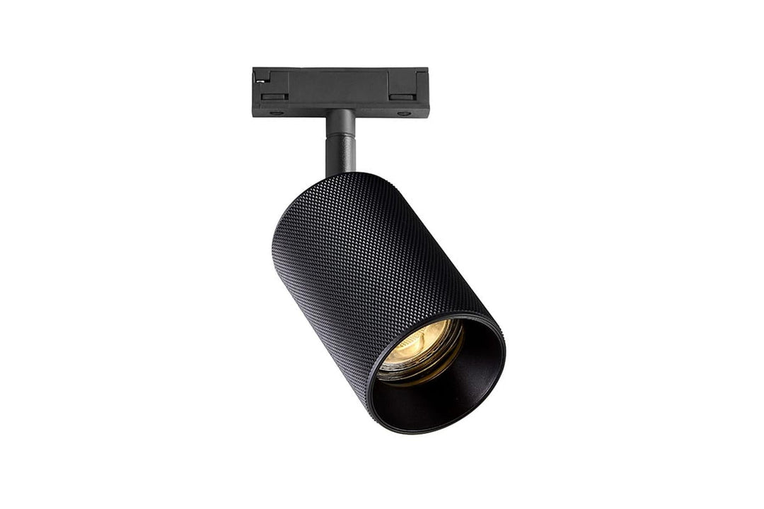 Designline Tube pro enkel spot GU10 - Grip svart - 2-312-01-22 - Lightup.no