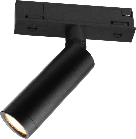 Designline slim micro 4,9W 2700 Kelvin enkel spot - Dimbar-Spotskinner 230V-Antidark-Svart-2-324-01-2-Lightup.no