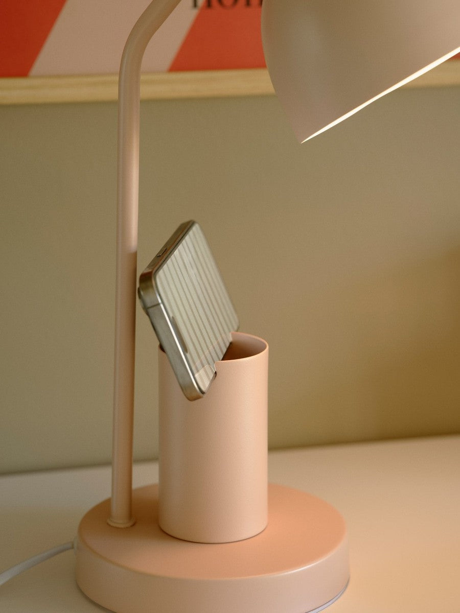 Devon bordlampe-Bordlamper-Nordlux-Støvete rosa-2512405057-Lightup.no